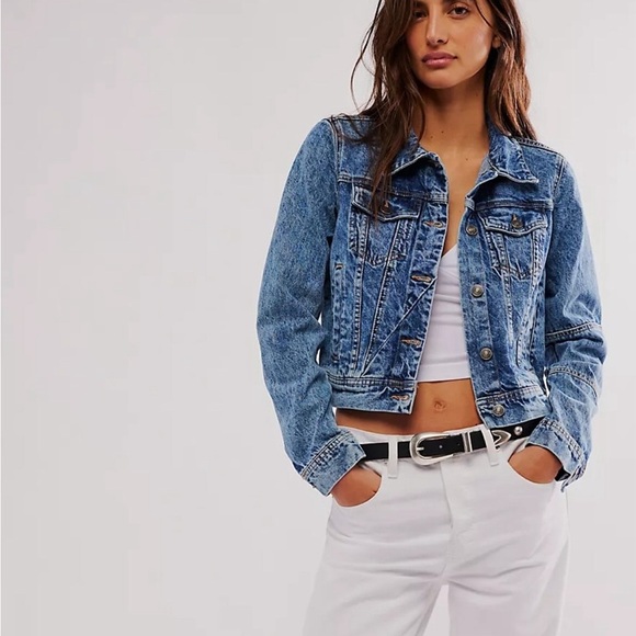 Free People Rumors Denim Jacket - Picture 2 of 8